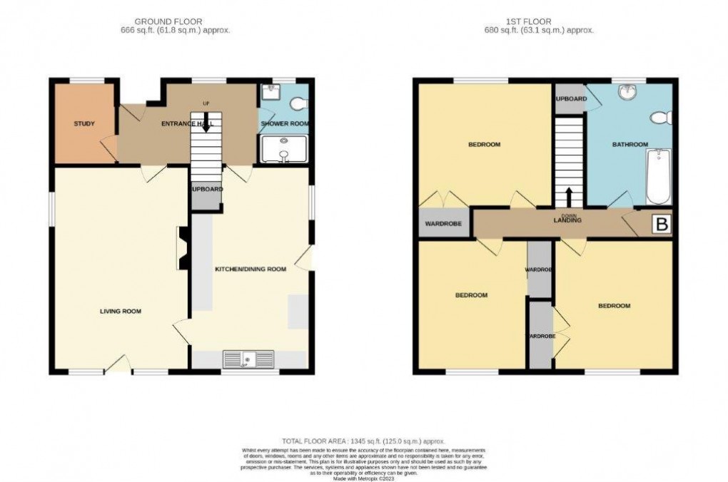 Floorplan for Carleton Village, Penrith