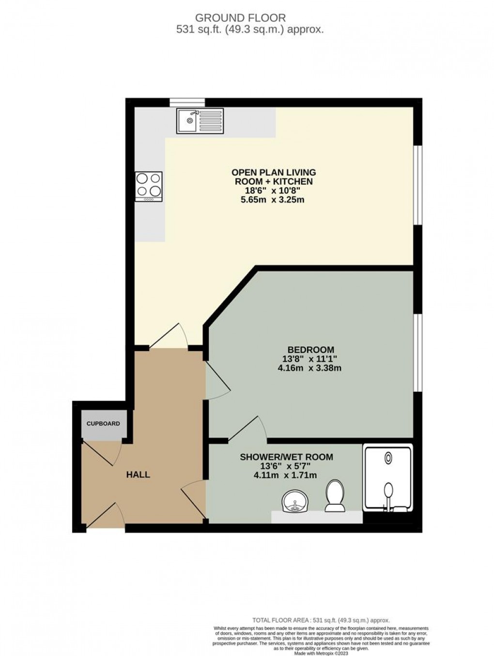 Floorplan for Bridge Lane, Penrith