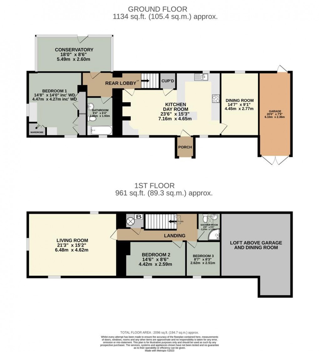 Floorplan for Rosgill, Penrith