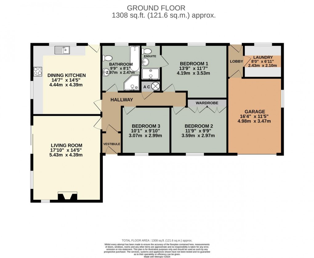 Floorplan for Skirsgill Close, Penrith