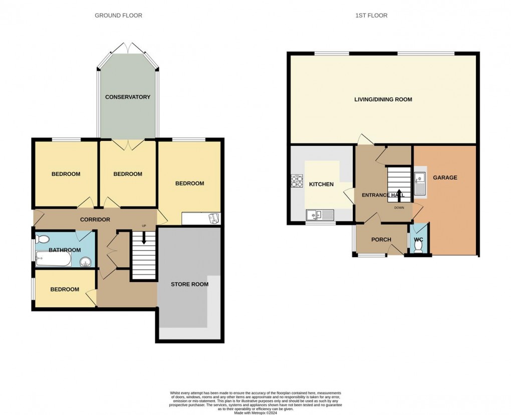 Floorplan for Monnington Way, Penrith