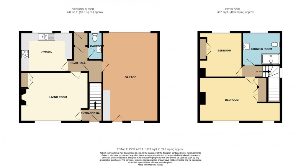 Floorplan for Orchard Drive, Greystoke, Penrith