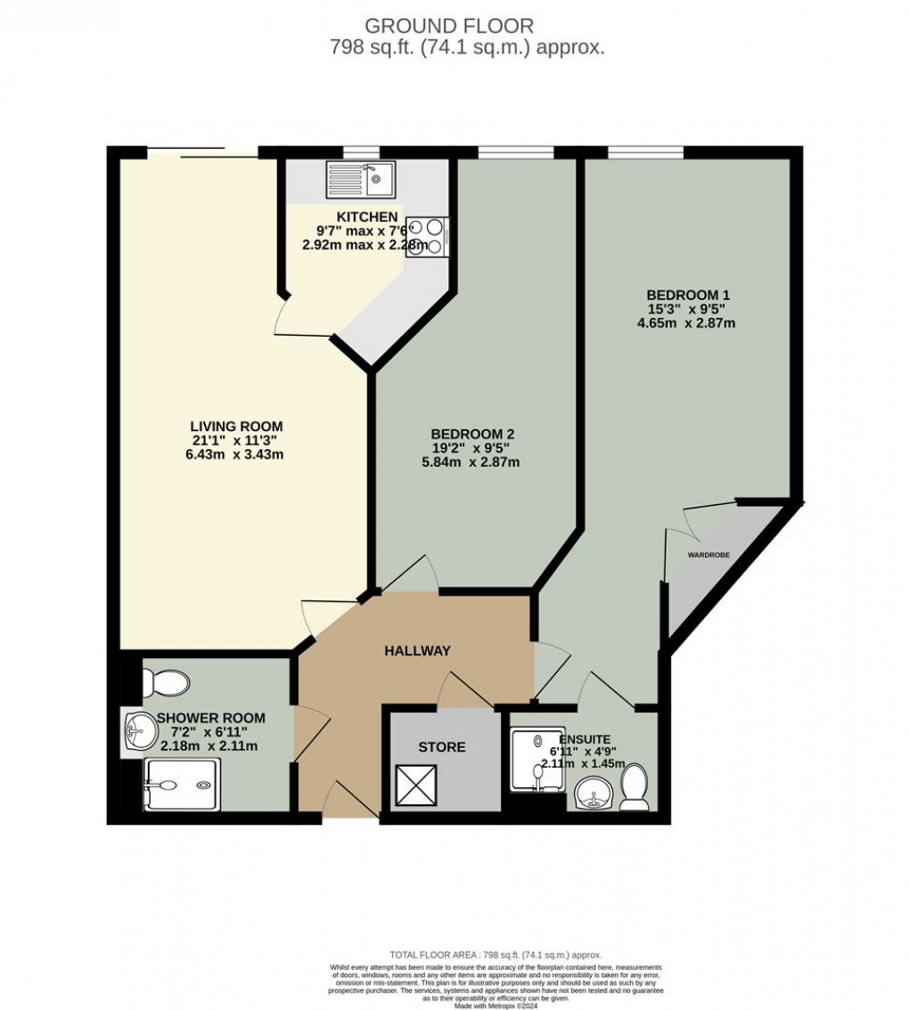 Floorplan for Friargate, Penrith