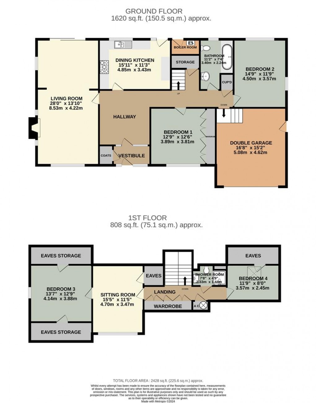 Floorplan for Drawbriggs Mount, Appleby-In-Westmorland