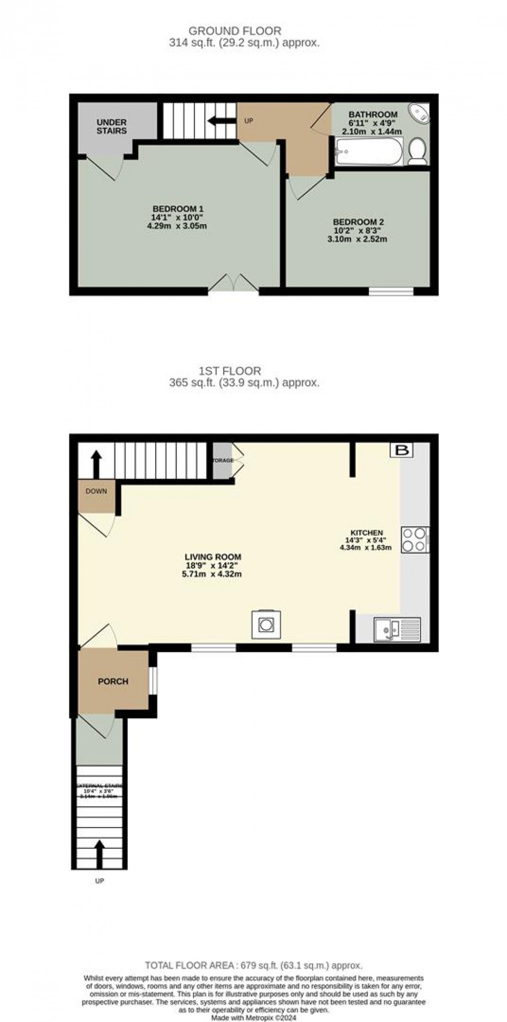 Floorplan for Murton