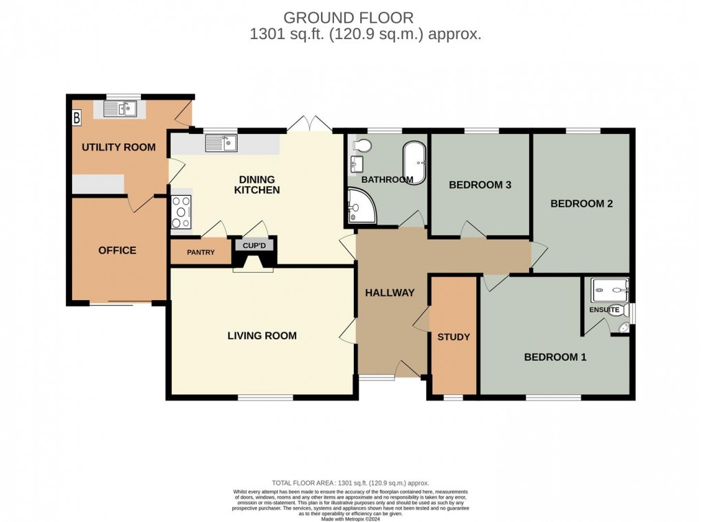 Floorplan for Skirsgill Close, Penrith