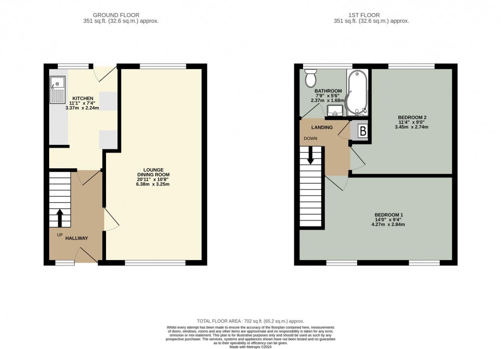 Floorplan for Folly Lane, Penrith