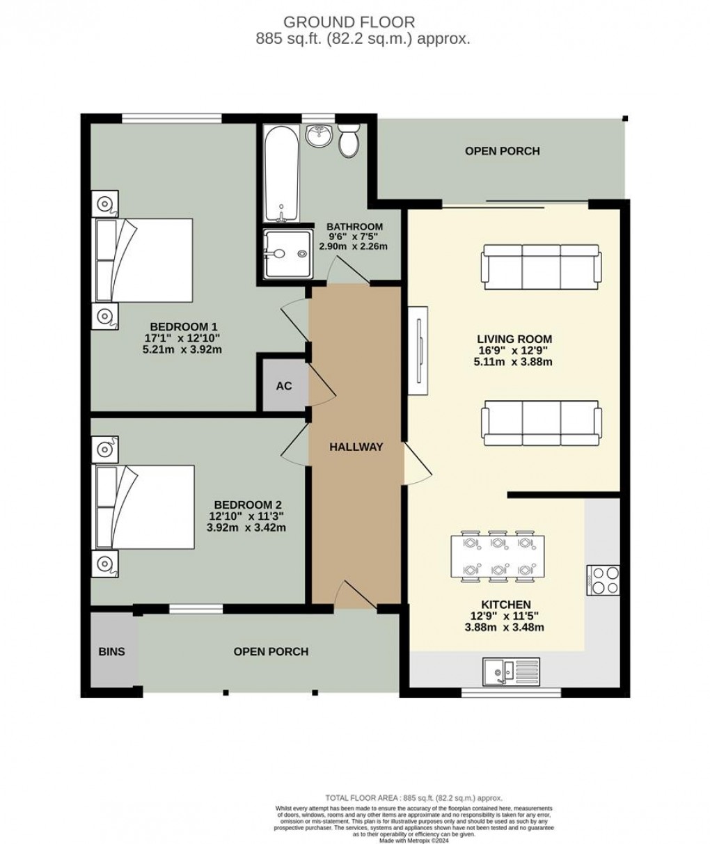 Floorplan for Stainton, Penrith