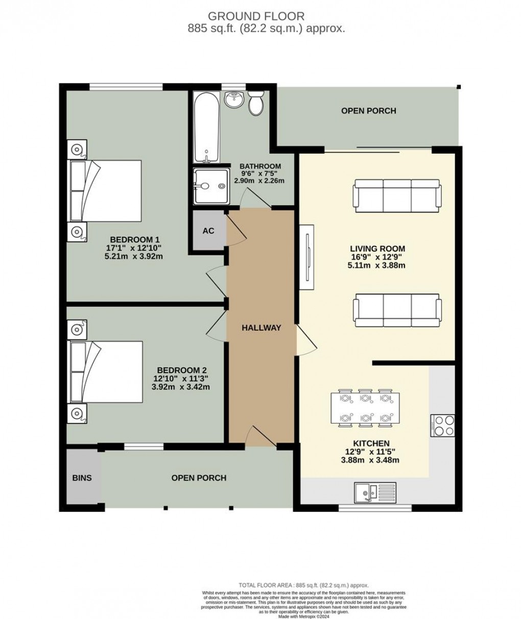 Floorplan for Stainton, Penrith