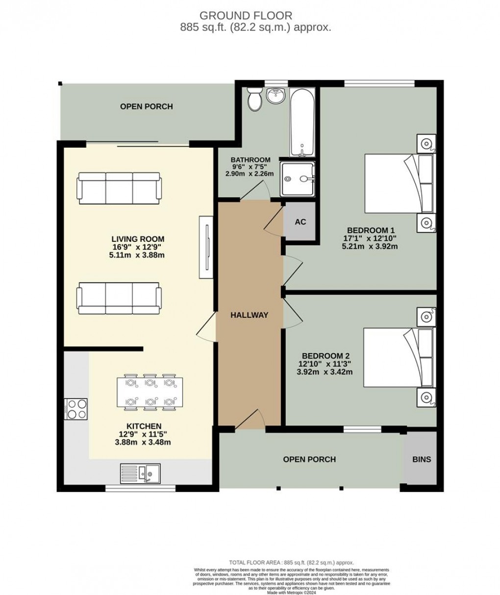 Floorplan for Stainton, Penrith