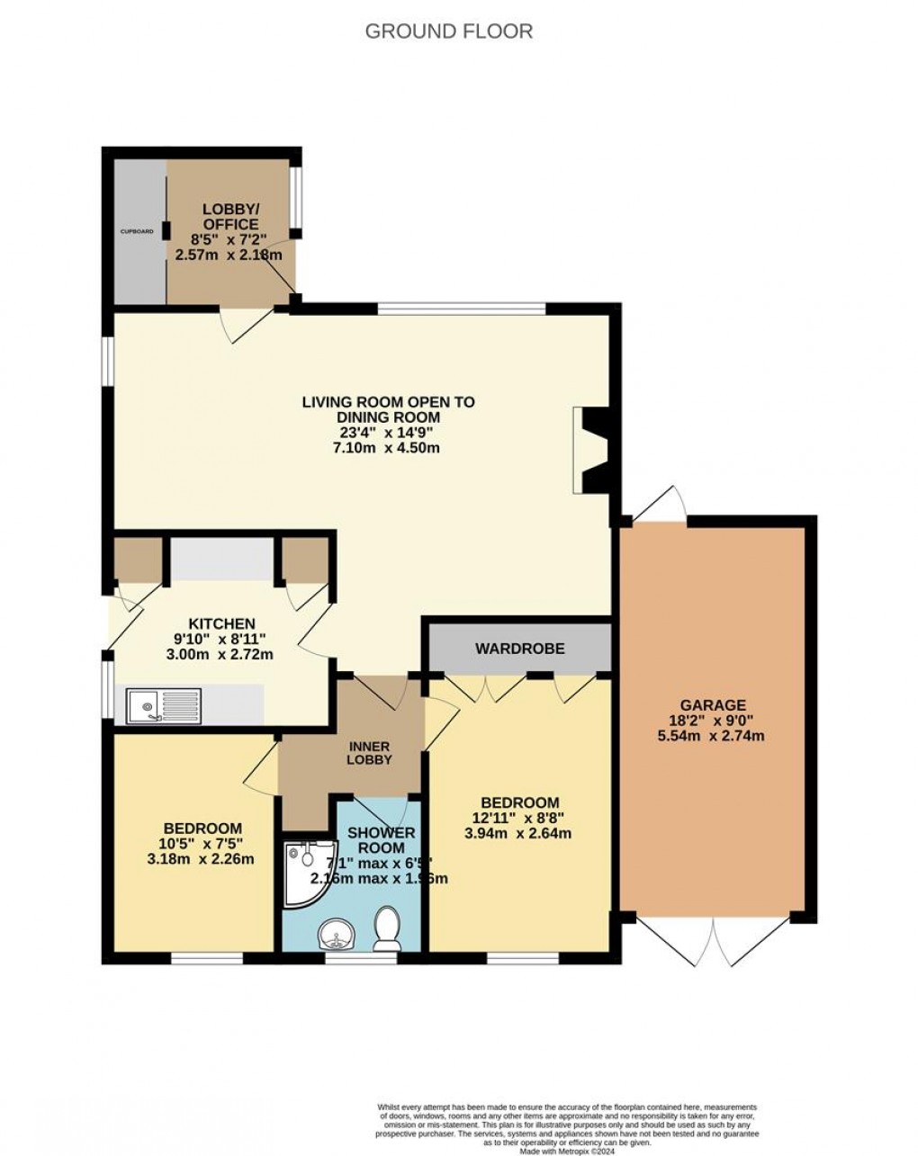 Floorplan for Huntley Court, Penrith