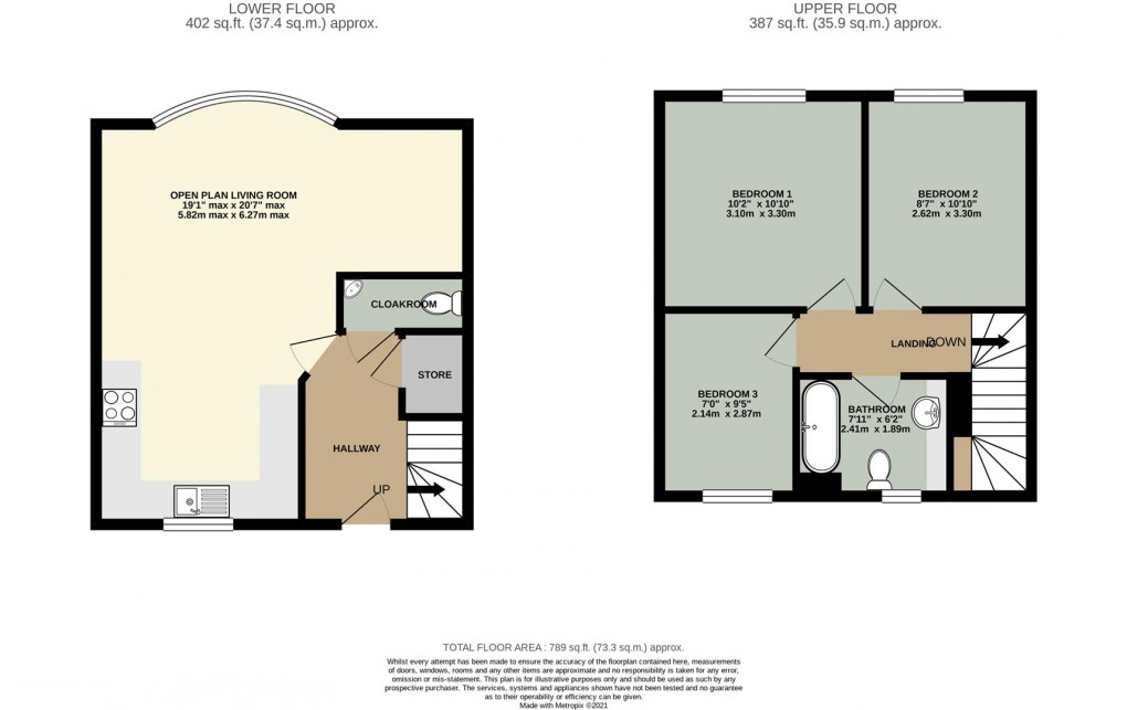 Floorplan for Mardale Road, Penrith