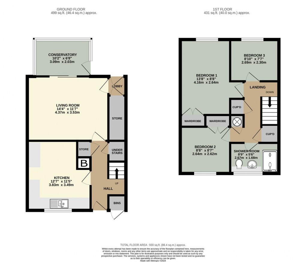 Floorplan for Pategill Road, Penrith