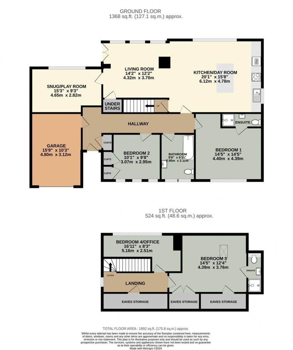 Floorplan for Netherend Road, Penrith