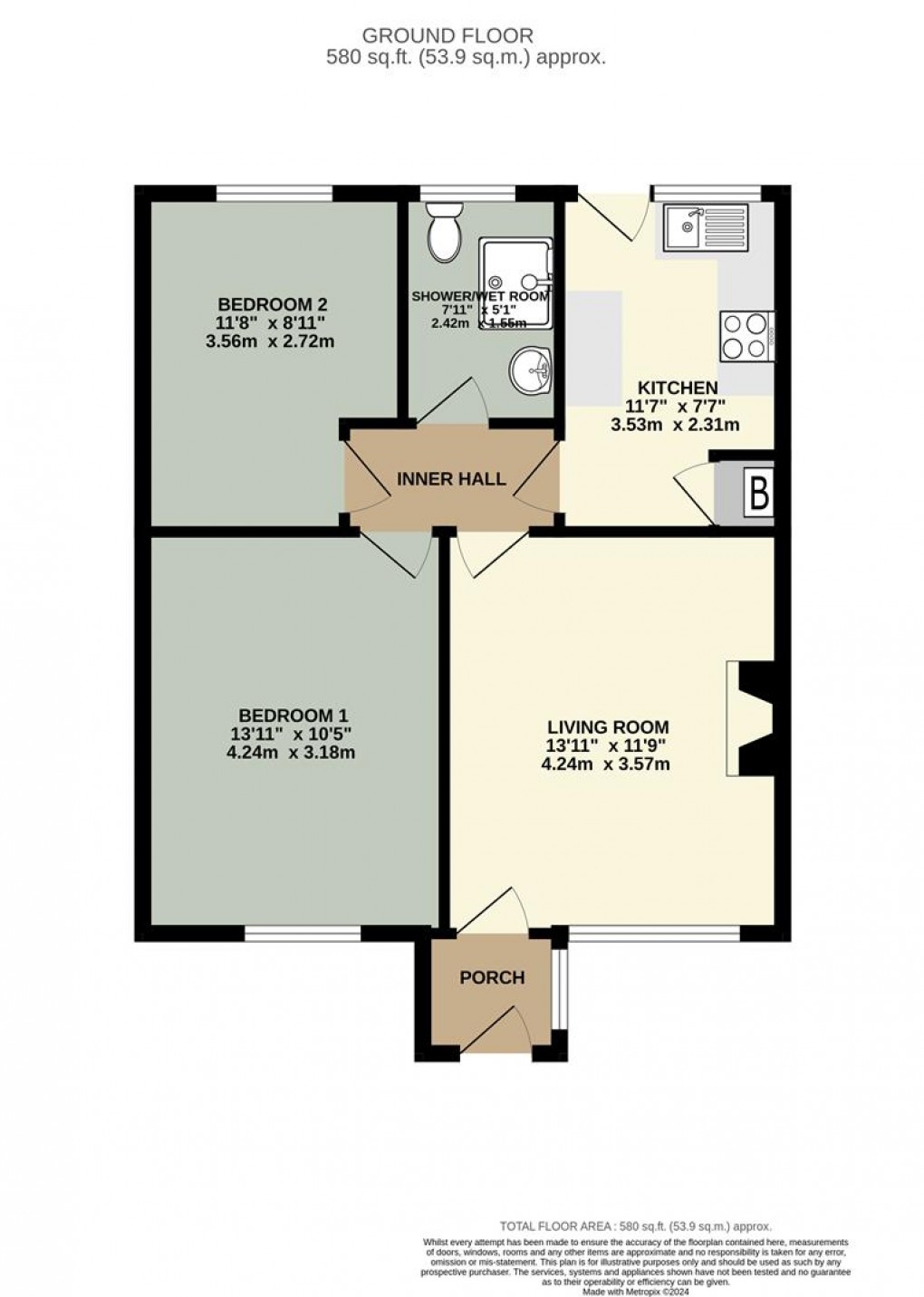 Floorplan for Birch Crescent, Penrith