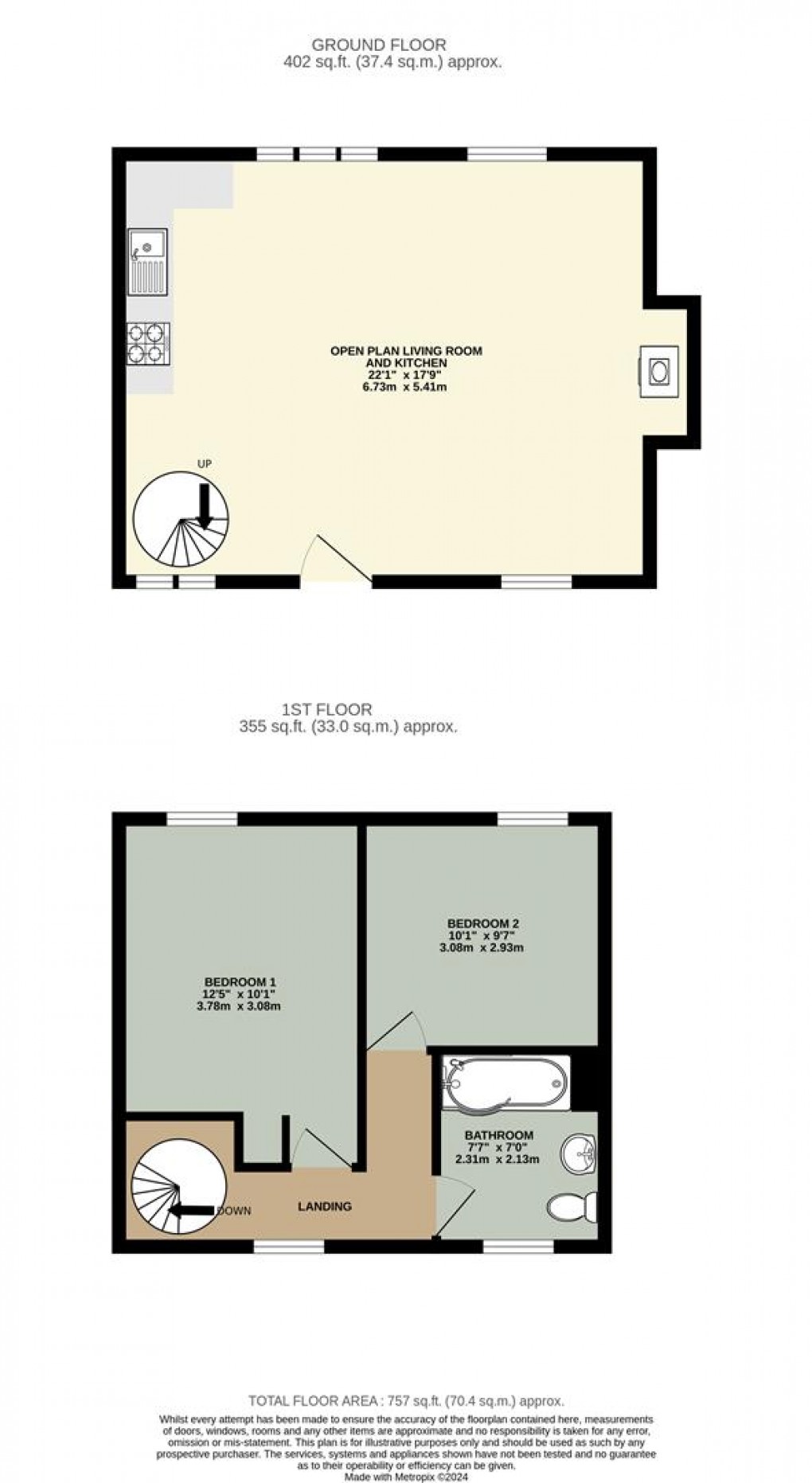 Floorplan for Boroughgate, Appleby-In-Westmorland