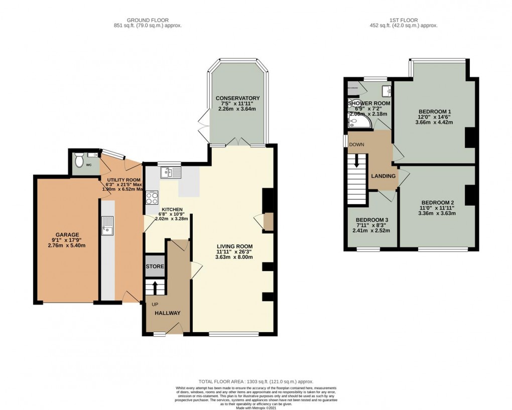 Floorplan for Croft Terrace, Penrith