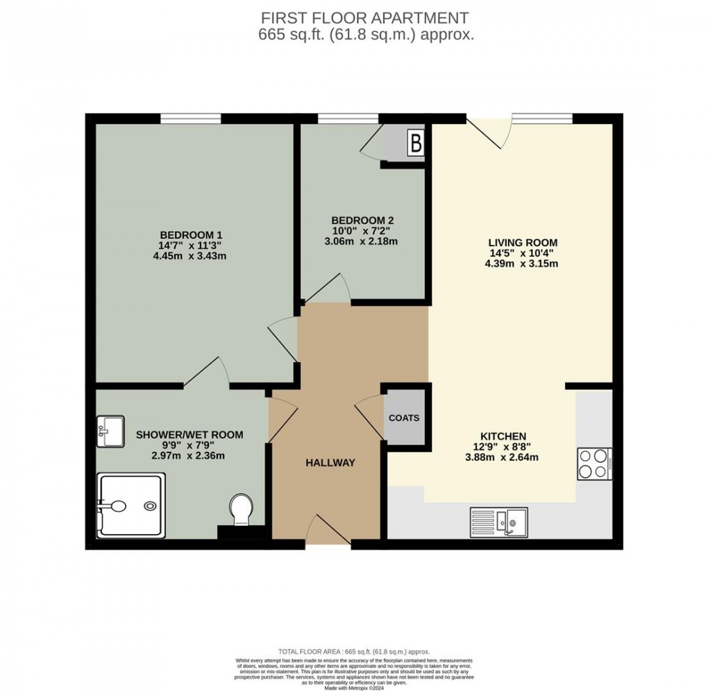 Floorplan for Newton Road, Penrith