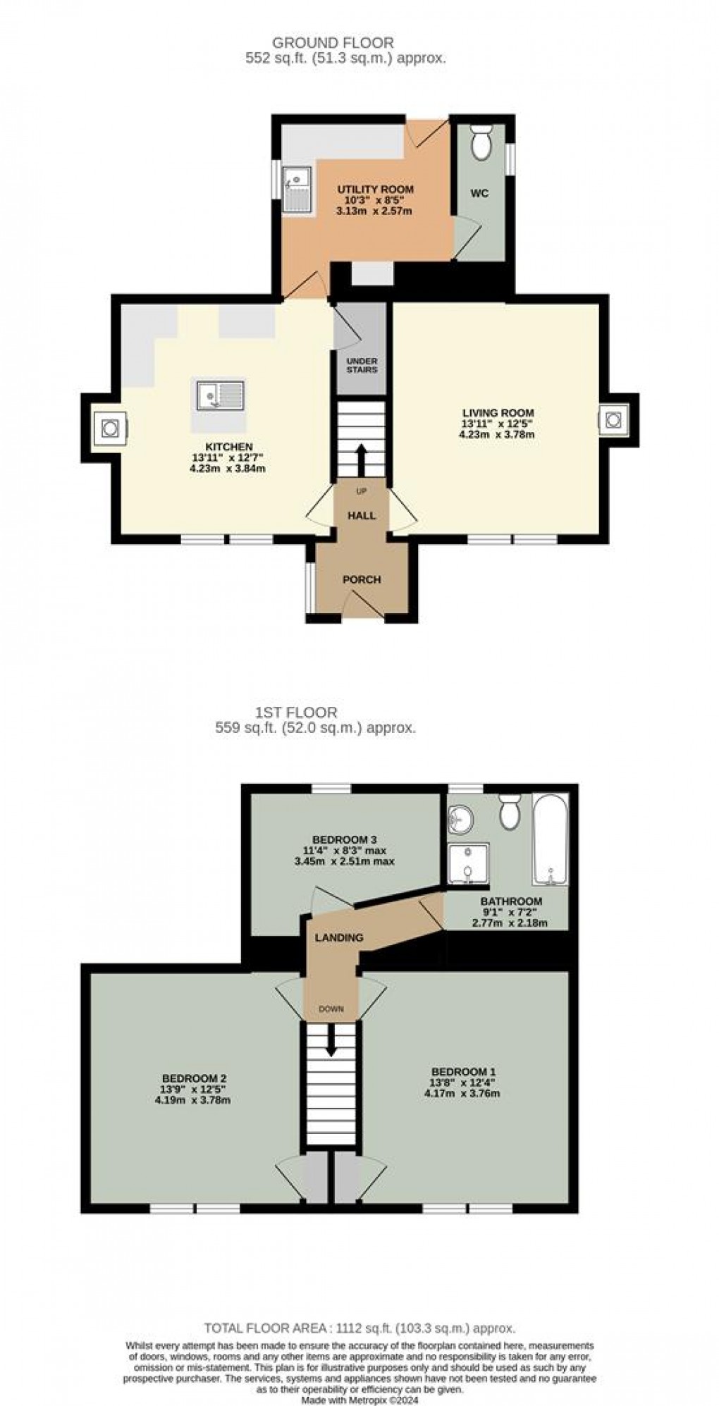 Floorplan for Calthwaite, Penrith