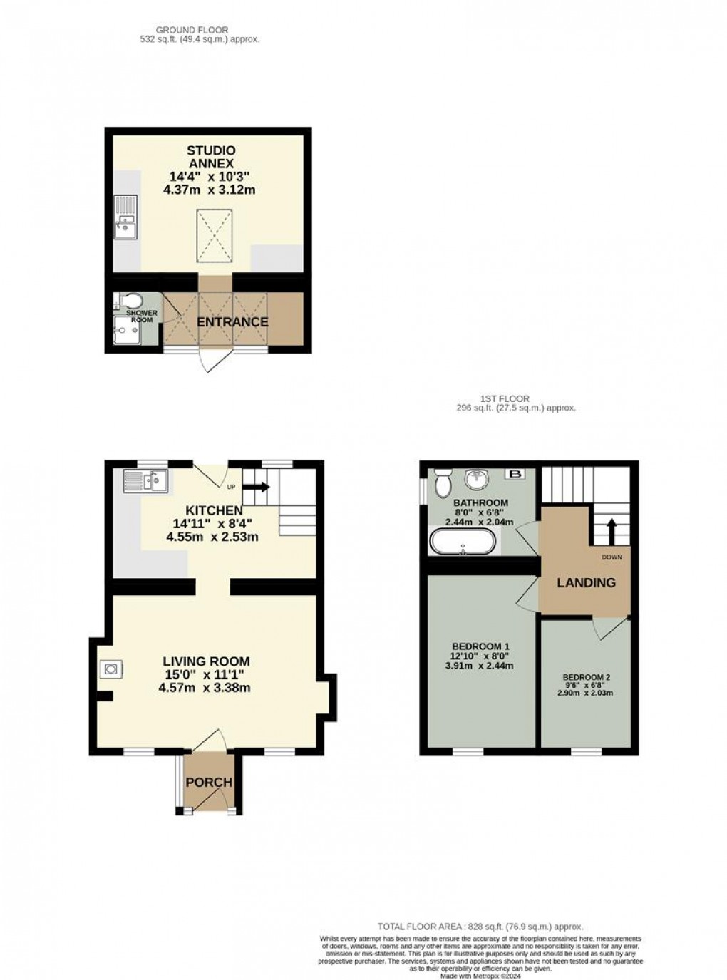 Floorplan for Culgaith, Penrith