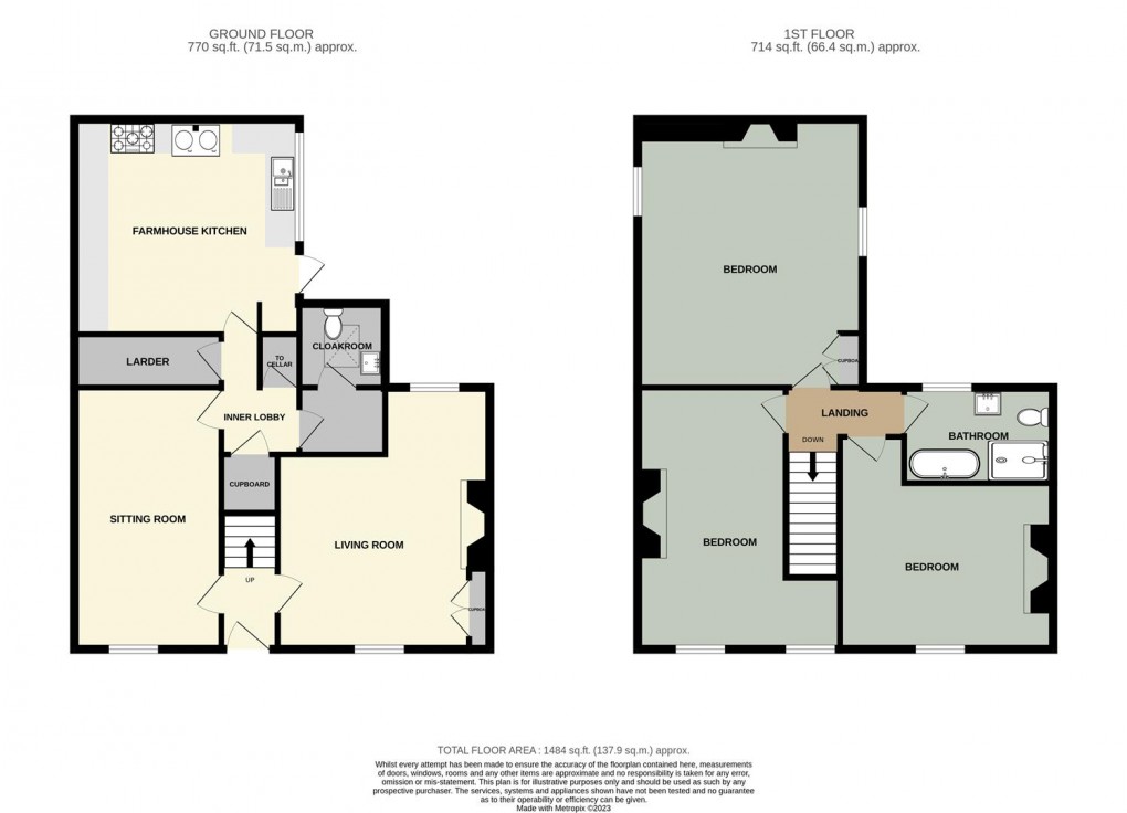 Floorplan for Boroughgate, Appleby-In-Westmorland