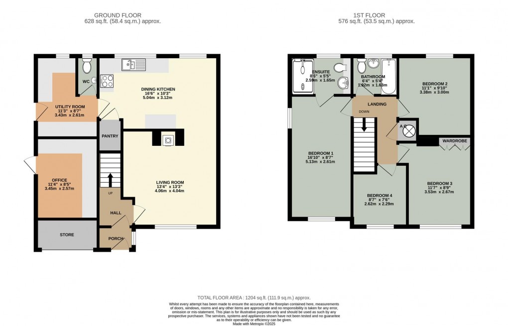 Floorplan for Culgaith Road, Langwathby, Penrith