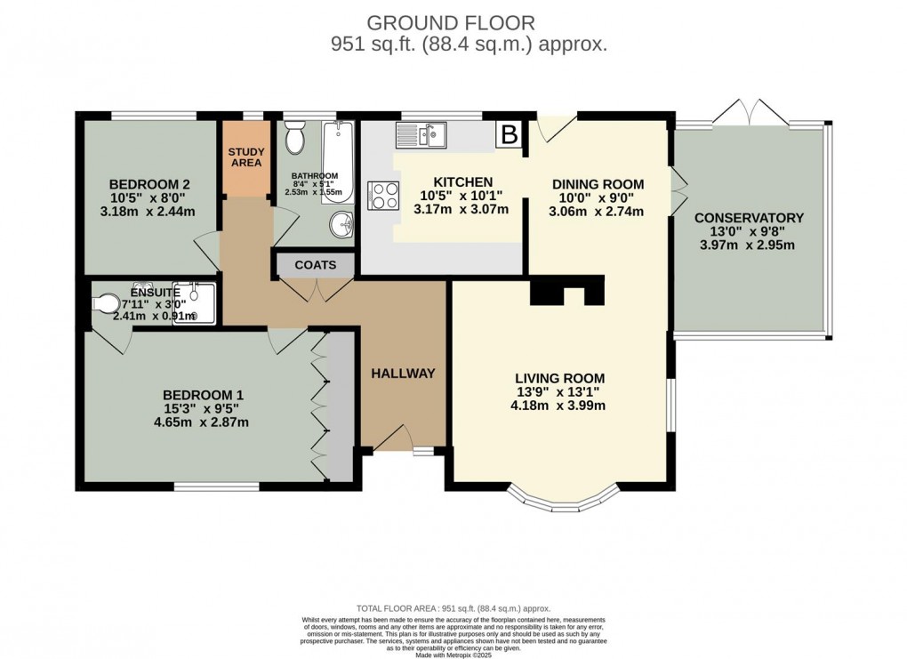 Floorplan for Crosby Ravensworth, Penrith