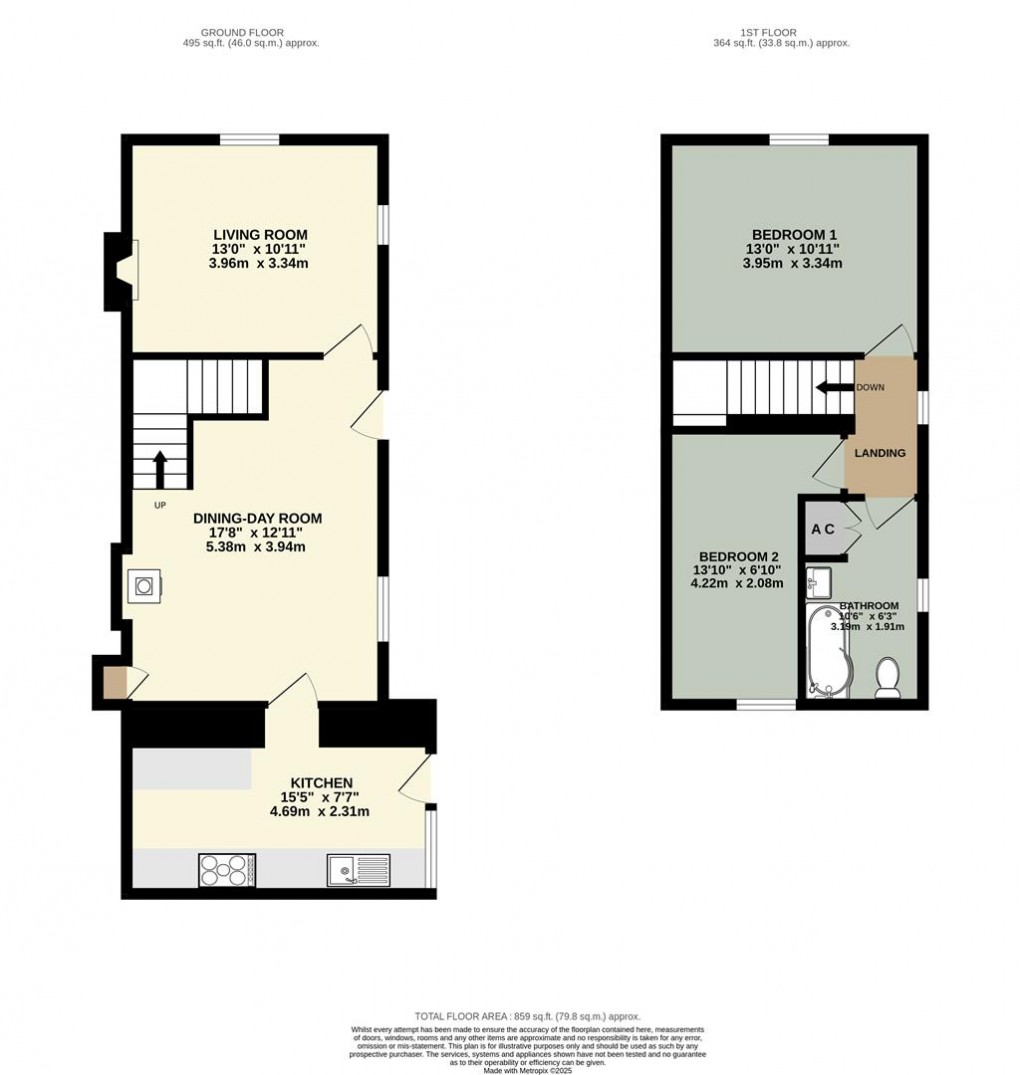 Floorplan for Ousby, Penrith