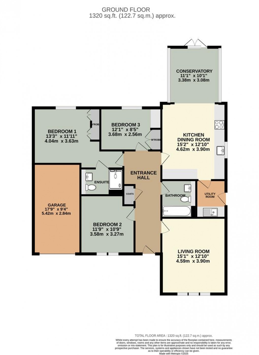 Floorplan for Little Salkeld, Penrith